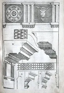 VITRUVIUS, Marcus Vitrubius Pollio (1th century BC). "De Architectura", with Spanish translation by Miguel de Urrea