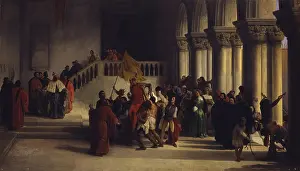 Steps Prints: Vittore Pisani Freed from Prison and Carried in Triumph (Vittore Pisani liberato dal carcere e portato in trionfo)