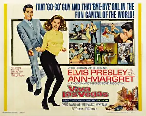Images Dated 3rd May 2010: VIVA LAS VEGAS, poster art, from left: Elvis Presley, Ann-Margret, 1964