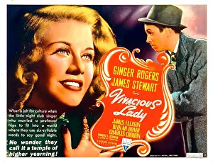 Images Dated 10th September 2009: VIVACIOUS LADY, from left: Ginger Rogers, James Stewart, 1938