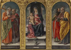 Innocence Prints: Vivarinis Polyptych, by Bartolomeo Vivarini