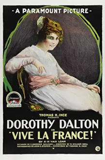 1918 Movies Prints: VIVE LA FRANCE, Dorothy Dalton, 1918