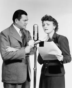 Performances Prints: Voice actors Marjorie Hannan and Hugh Studebaker (1900-1973) performing at C