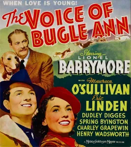 Dogs Prints: THE VOICE OF BUGLE ANN, top: Lionel Barrymore