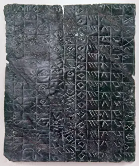 Object Prints: Votive plaque with inscription venetic language