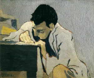 Symbolist Prints: VUILLARD, Edouard (1868-1940). Portrait of Lugn-Po