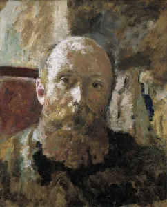 Burgundy Prints: VUILLARD, Edouard (1868-1940). Self-portrait