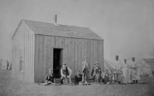 Migration Prints: W. H. McCoys claim, at Perry, Oklahoma