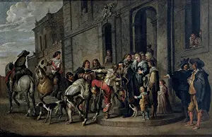 Dogs Prints: Wael Cornelis de, Stories of the Prodigal Son - Departure