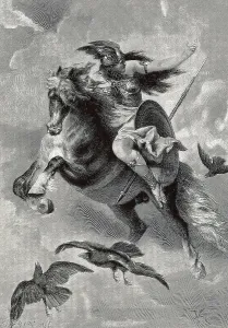 Richard 1813 1883 Prints: WAGNER, Richard (1813-1883). 'Die Walkre' (The Valkyrie)