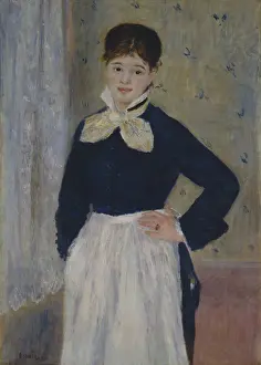 Restaurant Prints: A Waitress at Duvals Restaurant