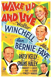 Winchell Prints: WAKE UP AND LIVE, left from top: Ben Bernie