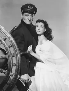 Ships Wheel Prints: WAKE OF THE RED WITCH, from left: John Wayne, Gail Russell, 1948