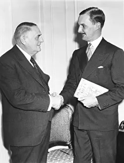 Cooks Prints: Waldorf Astor (right), grandson of William Waldorf Astor in New York