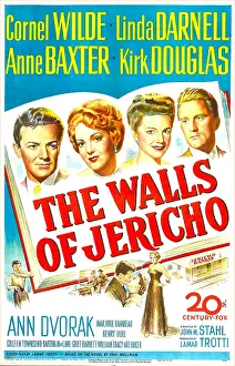 Vintage Car Prints: THE WALLS OF JERICHO, US poster