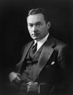 Studio Portrait Prints: Walter Lippmann public intellectual, writer, and reporter, ca. 1930