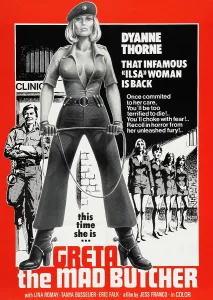 Sequel Prints: WANDA, THE WICKED WARDEN, (aka GRETA, THE MAD BUTCHER), Dyanne Thorne, 1977