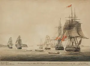 Drawing Prints: War of 1812. Battle of Fort Ontario at Oswego, New York State, May 6, 1814