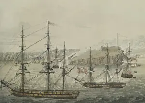 Smoke Prints: War of 1812. Battle of Fort Ontario at Oswego, New York State, May 6, 1814
