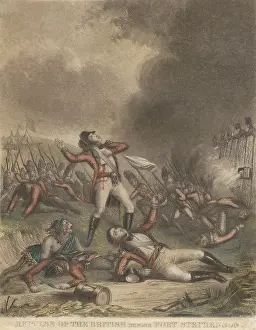 Assault Prints: War of 1812. Battle of Fort Stephenson, in Sandusky County, Ohio, Aug. 2, 1813