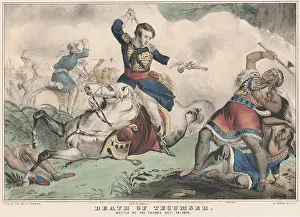 Rifles Prints: War of 1812. Battle of the Thames