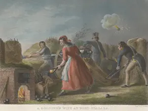 Doyle Prints: War of 1812, bombardment of British Fort George, Nov. 1812