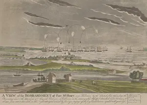 Shelling Prints: War of 1812. Bombardment of Fort McHenry