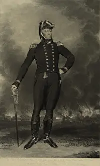 Admiral Prints: War of 1812. The Burning of Washington