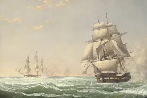 Smoke Prints: War of 1812. United States Frigate President