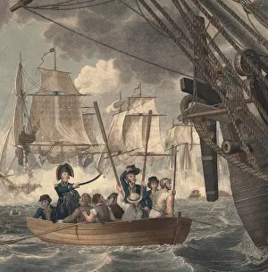 Oars Prints: War of 1812.The Battle of Lake Erie, aka Battle of Put-in-Bay, Sept. 10, 1813