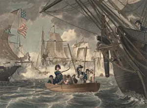 Oars Prints: War of 1812.The Battle of Lake Erie, aka Battle of Put-in-Bay, Sept. 10, 1813