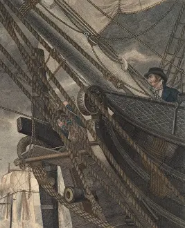 Perry Prints: War of 1812.The Battle of Lake Erie, aka Battle of Put-in-Bay, Sept. 10, 1813