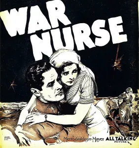 2009 Prints: WAR NURSE, from left: Robert Montgomery, Anita Page on window card, 1930