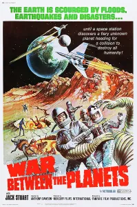 Outer Space Prints: WAR BETWEEN THE PLANETS, (aka IL PIANETA ERRANTE), US poster art, 1966
