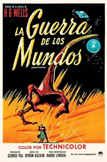 Posbyb Prints: THE WAR OF THE WORLDS, (aka LA GUERRA DE LOS MUNDOS), 1953