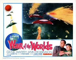 April Prints: THE WAR OF THE WORLDS, Gene Barry, Anne Robinson, 1953