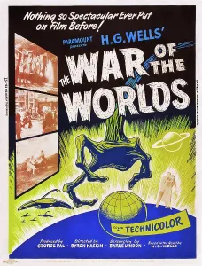Jbp10ma14 Prints: THE WAR OF THE WORLDS, poster art, 1953