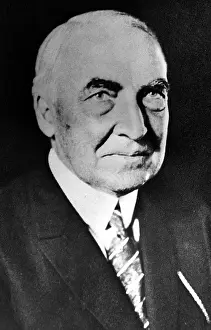 Warren G Prints: Warren G. Harding, 29th President of the United States (1921-1923)