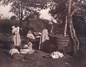 Alabama Prints: WASH DAY ON THE PLANTATION by Rudolf Eickemeyer