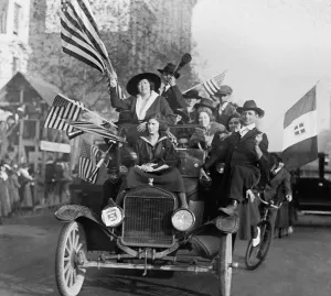 Demonstration Prints: Washington, DC, celebration of the Armistice ending World War 1