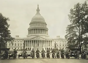 Occupational Prints: Washington, D.C. motorcycle policemen
