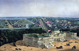 District Of Columbia Prints: Washington D.C. and U.S. Capitol