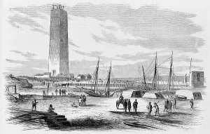 Constructing Prints: Washington Monument. Present condition of the Washington Monument