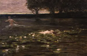 Symbolism Prints: Water Lily, by Cesare Laurenti
