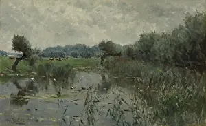 Spring Prints: Water Meadows on the River IJssel