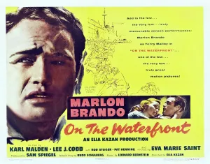 1954 Movies Prints: ON THE WATERFRONT, left: Marlon Brando