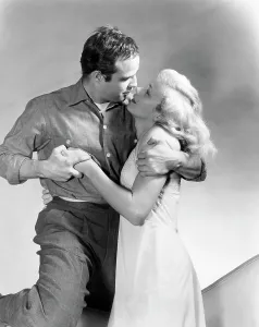 Slip Prints: ON THE WATERFRONT, Marlon Brando, Eva Marie Saint, 1954