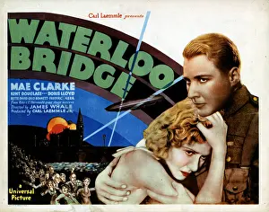 Soldier Prints: WATERLOO BRIDGE, from left, Mae Clarke, Douglass Montgomery, 1931