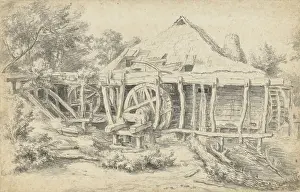 Drawing Prints: Watermill, by Jacob Van Ruisdael