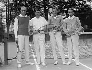 Tennis Prints: Watson Washburn, Bill Williams